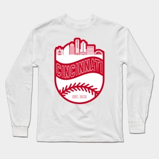 Cincinnati Baseball 02 Long Sleeve T-Shirt